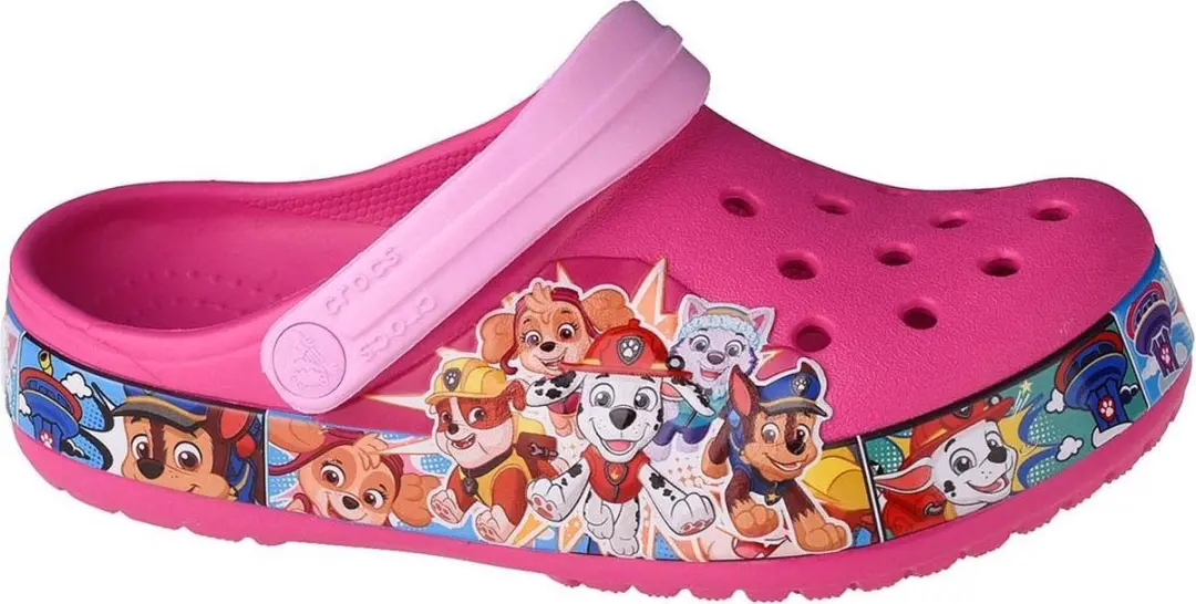 Crocs Fun Lab Paw Patrol 205509-670, Kinderen, Roze, slippers, maat: 19/20 EU