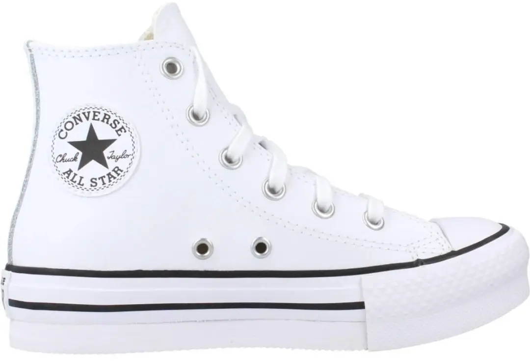 CONVERSE CHUCK TAYLOR ALL STAR LIFT PLATFORM LEATHER Wit 29 EU