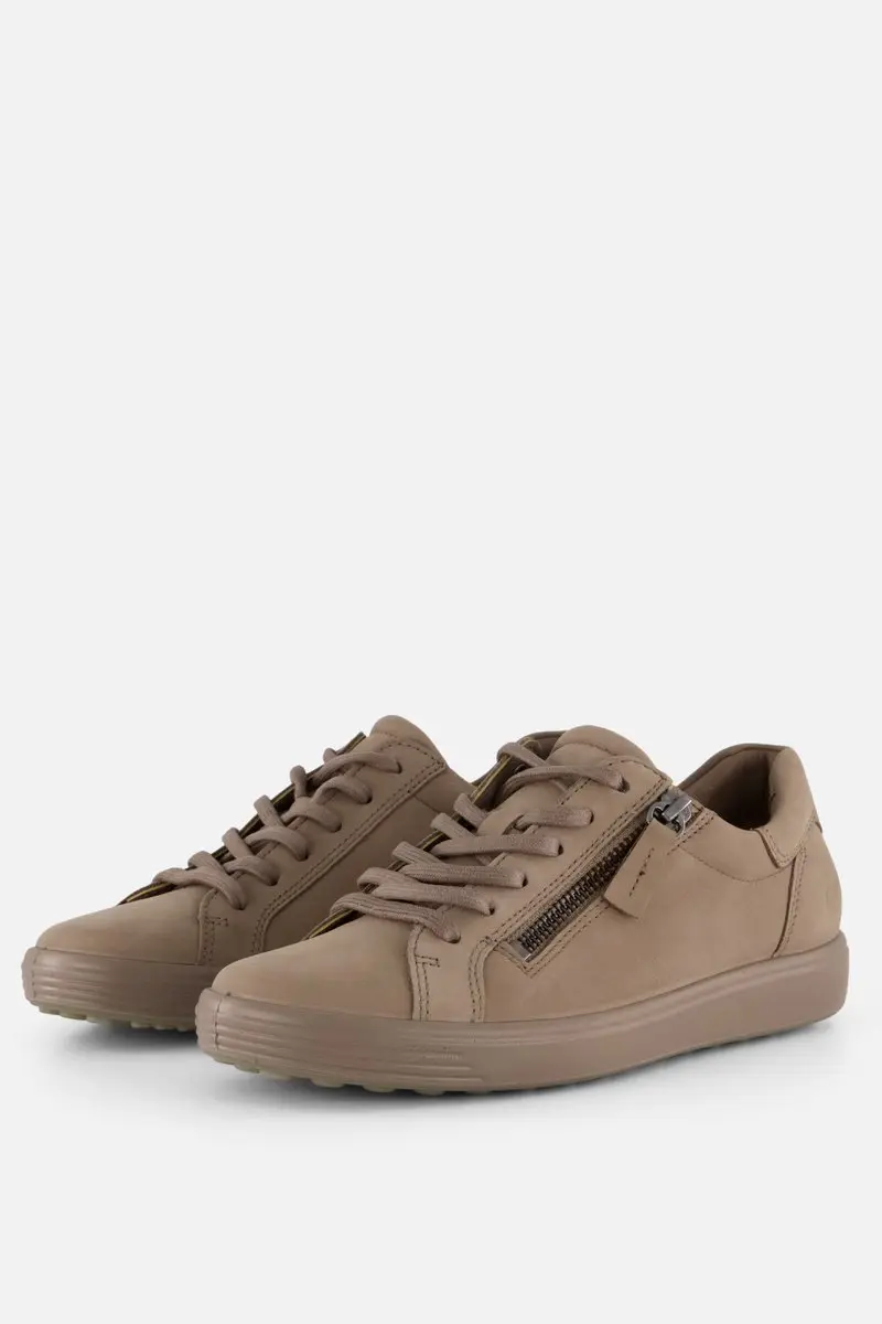 Ecco Soft 7 Slide Sneakers taupe Nubuck