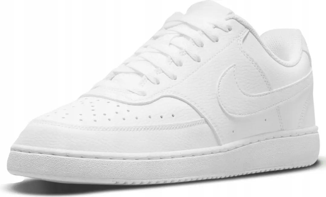 Nike Court Vision Low Next Nature Heren Sneakers - 45 - Wit - afbeelding 4 van 6
