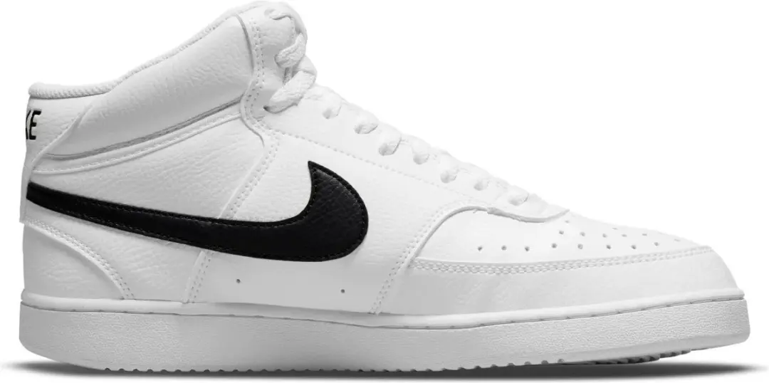 Nike Court Vision Mid Heren Sneakers - Wit - afbeelding 2 van 6