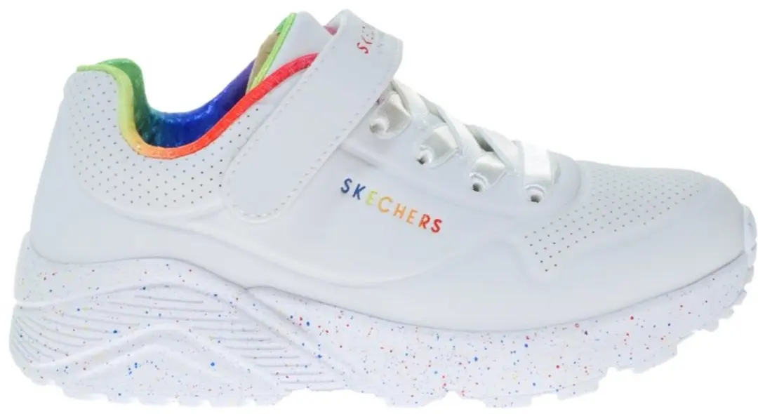 Skechers Uno Lite-Rainbow Meisjes Sneakers - Maat 30 - afbeelding 4 van 6