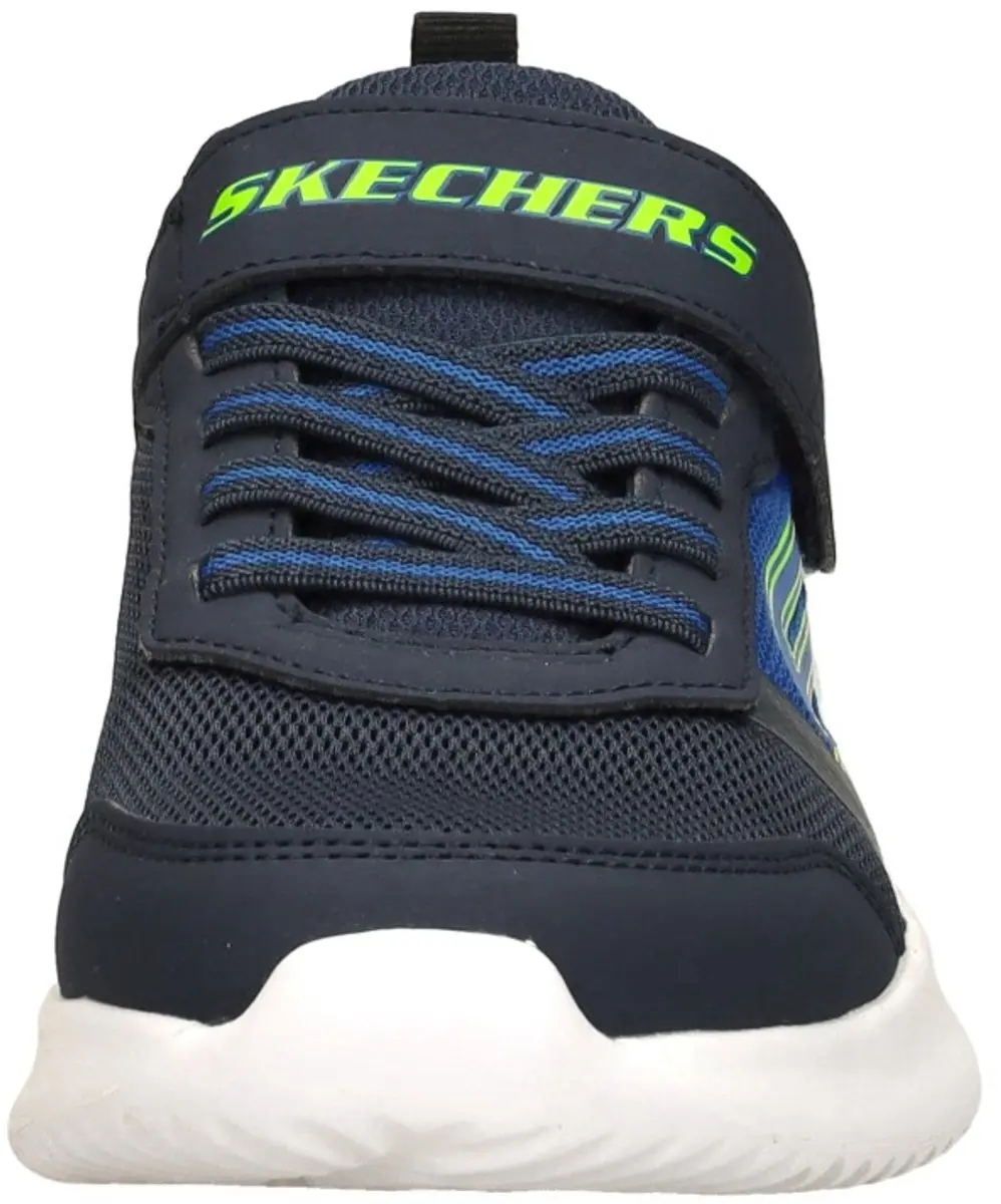 Skechers Bounder-Tech - Ultravoid Klittenband Laag - Blauw - Maat 36 - afbeelding 3 van 6
