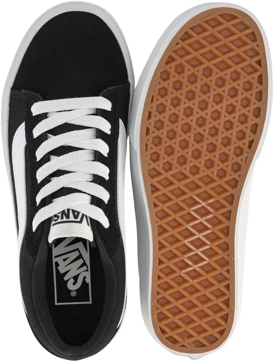 Vans Vero LS Sneakers Junior - 39 - Zwart/Wit - afbeelding 6 van 6