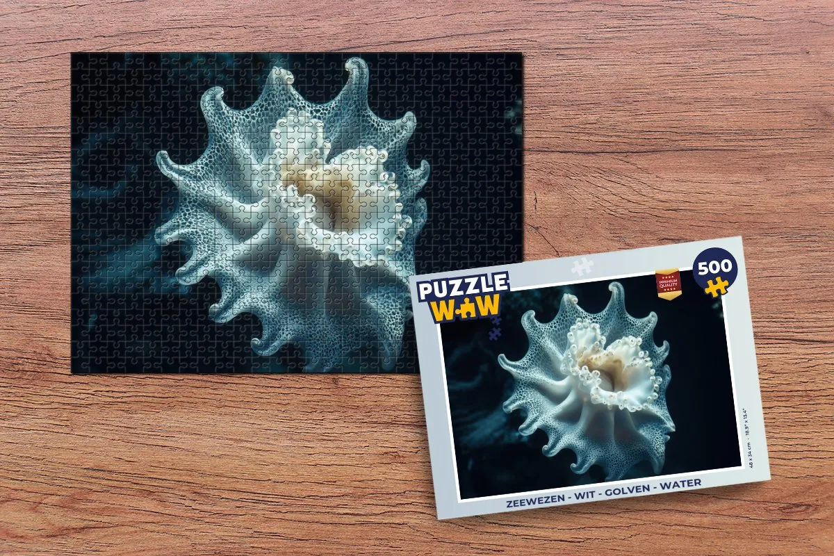 PuzzleWow Zeewezen Legpuzzel 500 Stuks