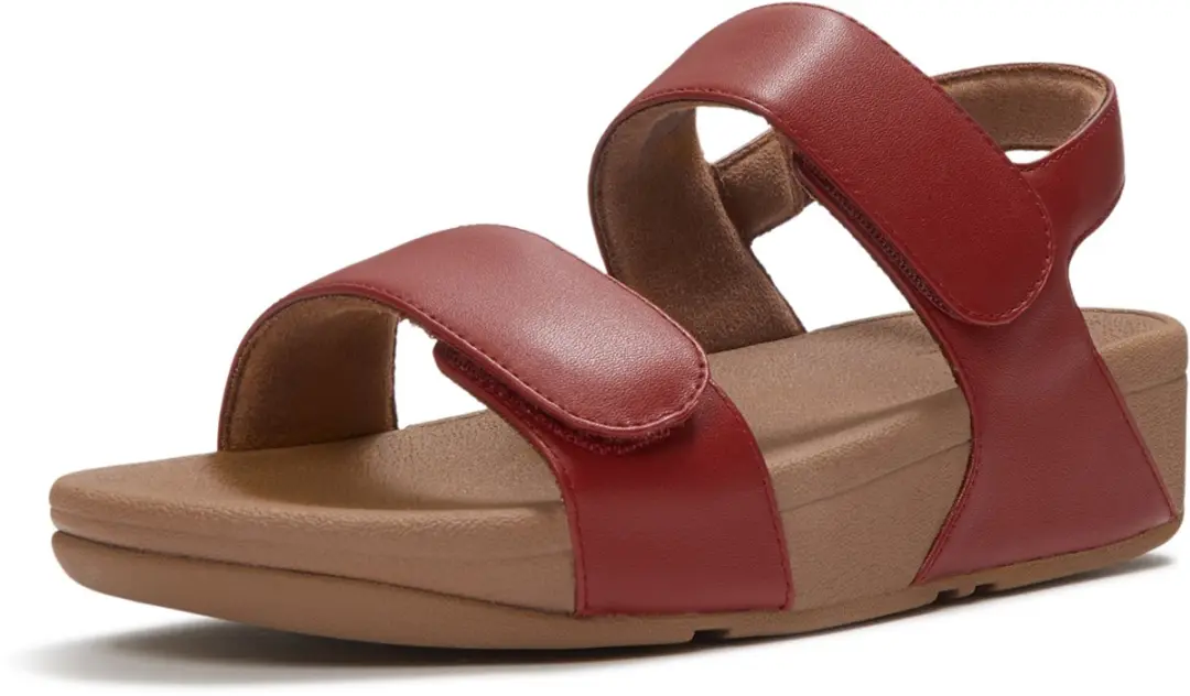 FitFlop Lulu Adjustable Leather Back-Strap Sandals Dames Sandalen