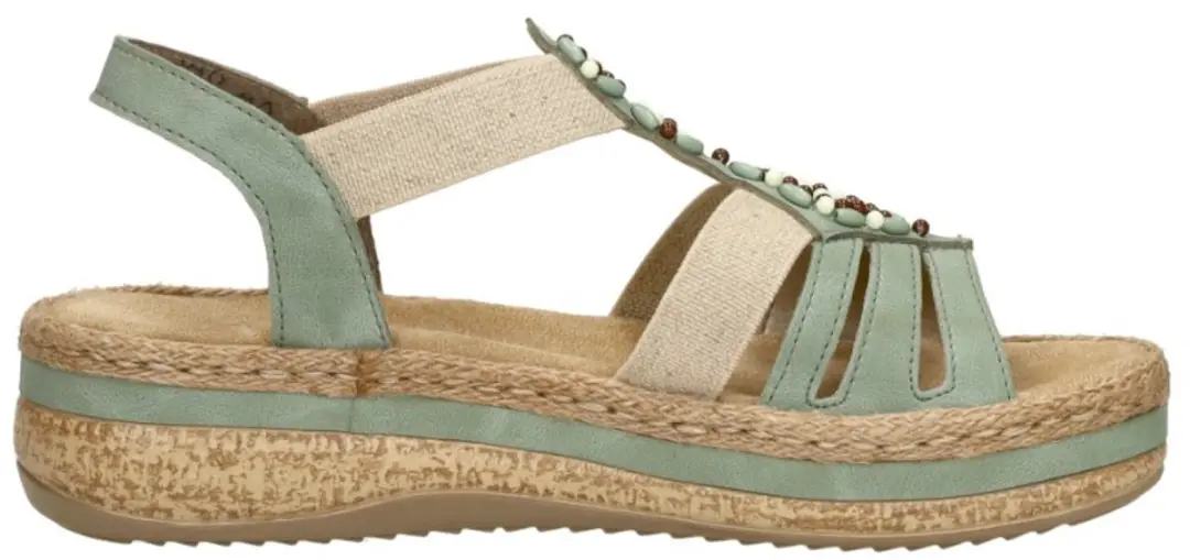 Rieker Sandalen Plat Sandalen Plat