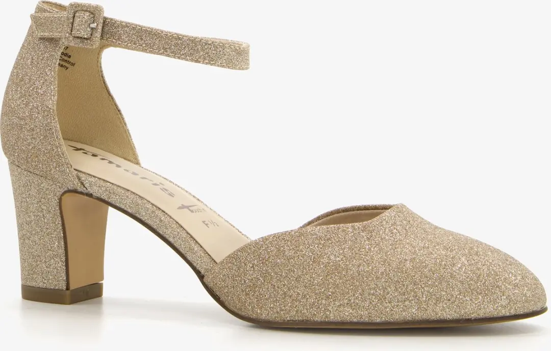 Tamaris dames pumps goudkleurig