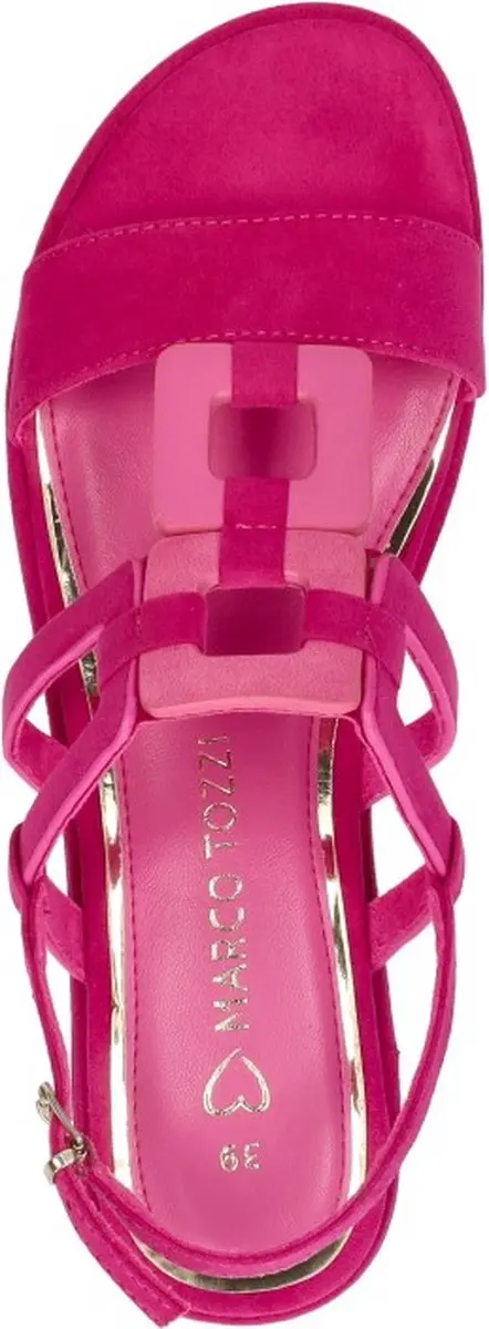 Marco Tozzi Sandalen Plat Sandalen Plat - Fuchsia - Maat 40 - afbeelding 4 van 6