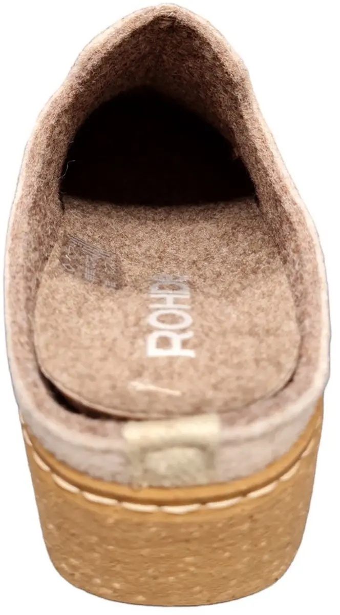 Rohde Dames Pantoffels 6120-13 - Maat 38 - Creme