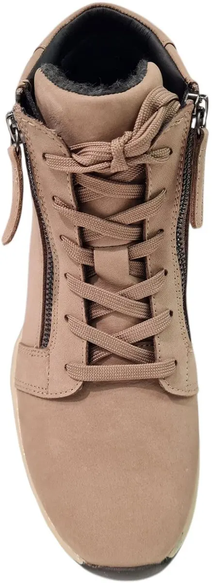 Gabor Rollingsoft Dames Veterschoenen 37.5 - Beige