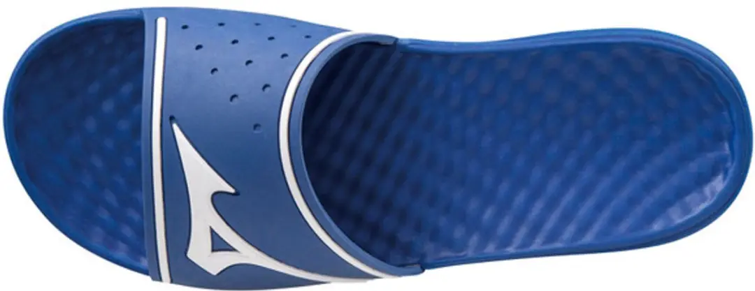 Mizuno Relax Slide 2 Badslippers - Blauw/Wit - Maat 45-46
