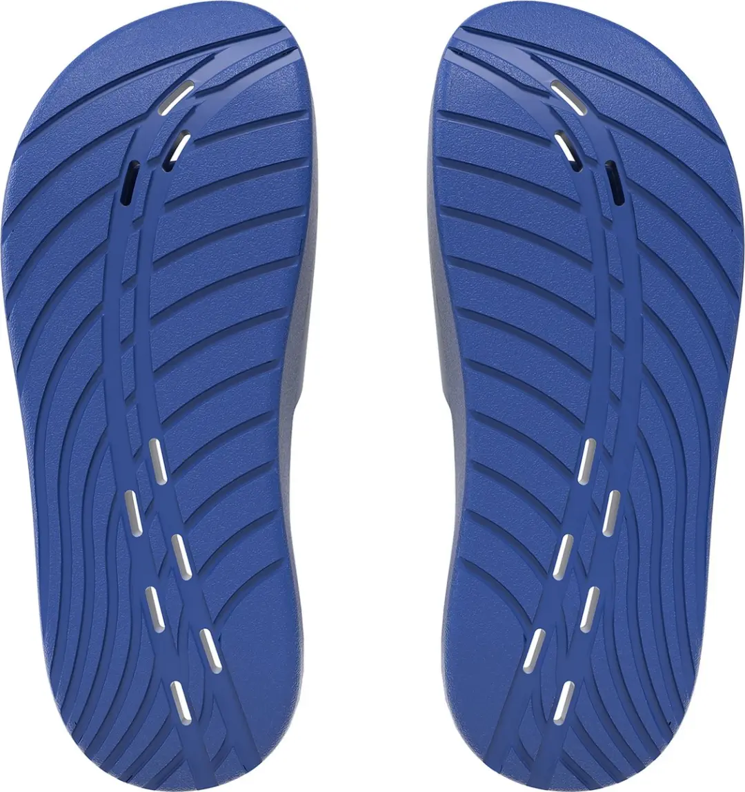 Speedo Heren Badslippers Marine/Wit - Maat 46