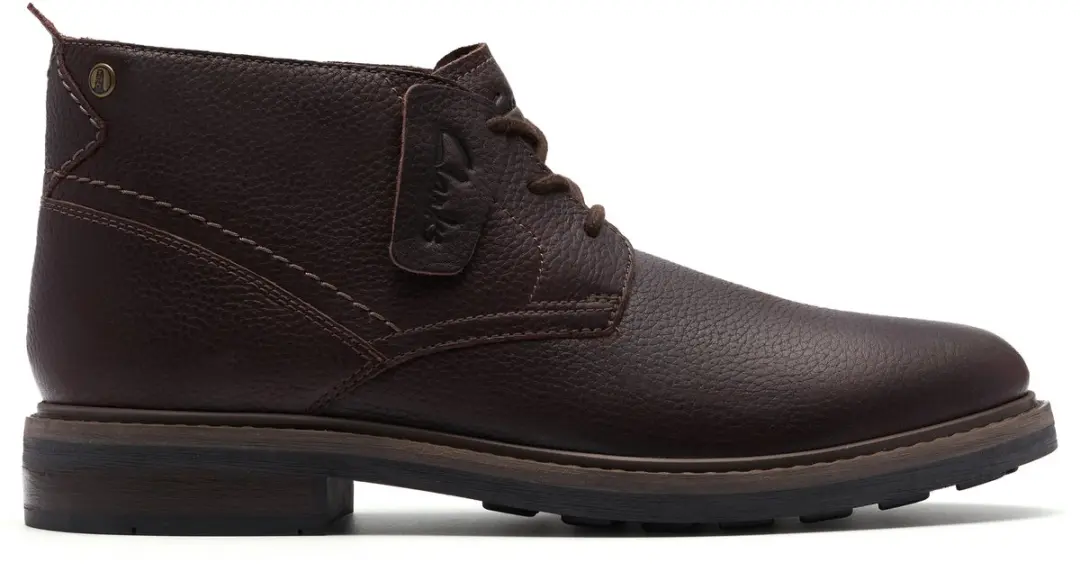 Clarks Newford Halfhoge Veterschoen 26184693 - Bruin