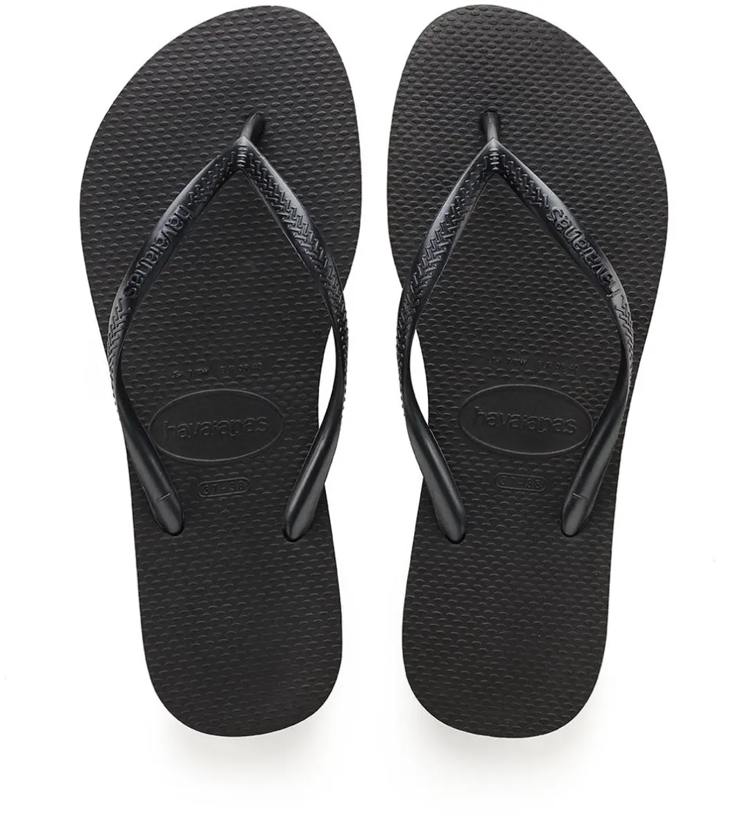 Havaianas Slim Teenslipper - Zwart