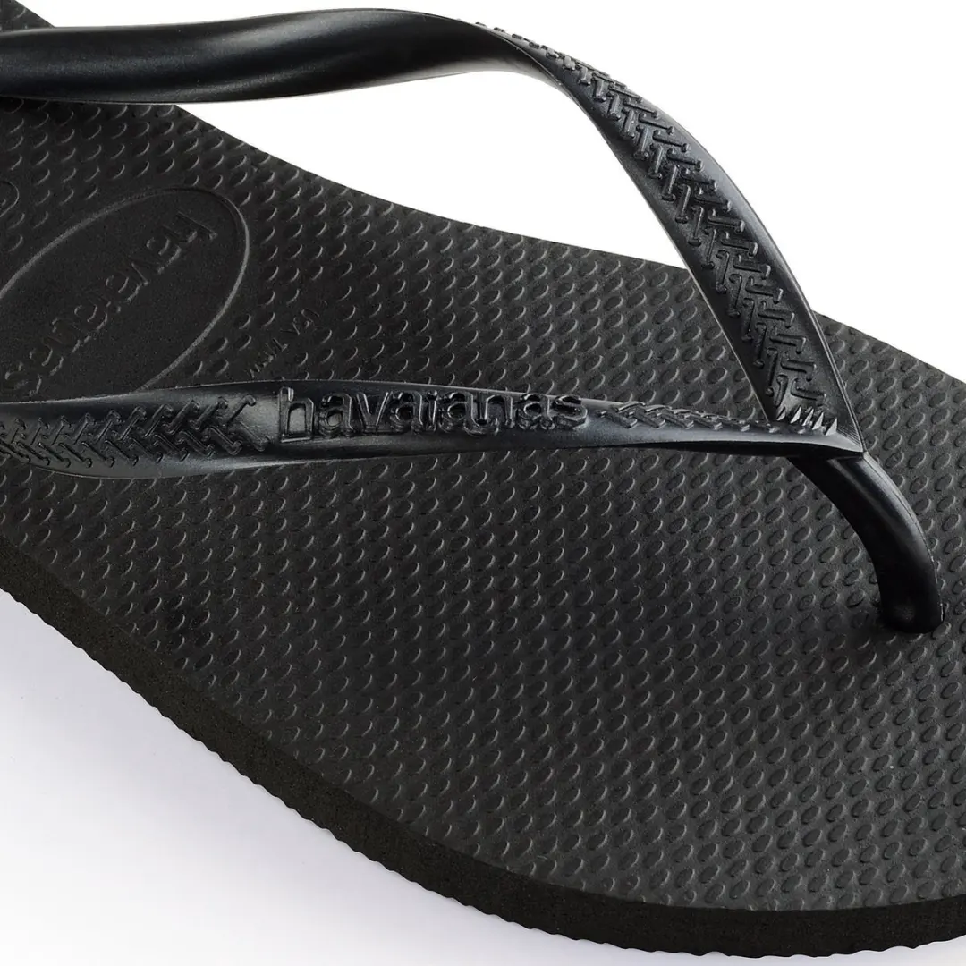 Havaianas Slim Teenslipper - Zwart
