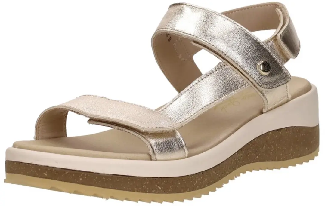 Panama Jack Alana Shine Sandalen goud Leer - Maat 38 - afbeelding 3 van 6