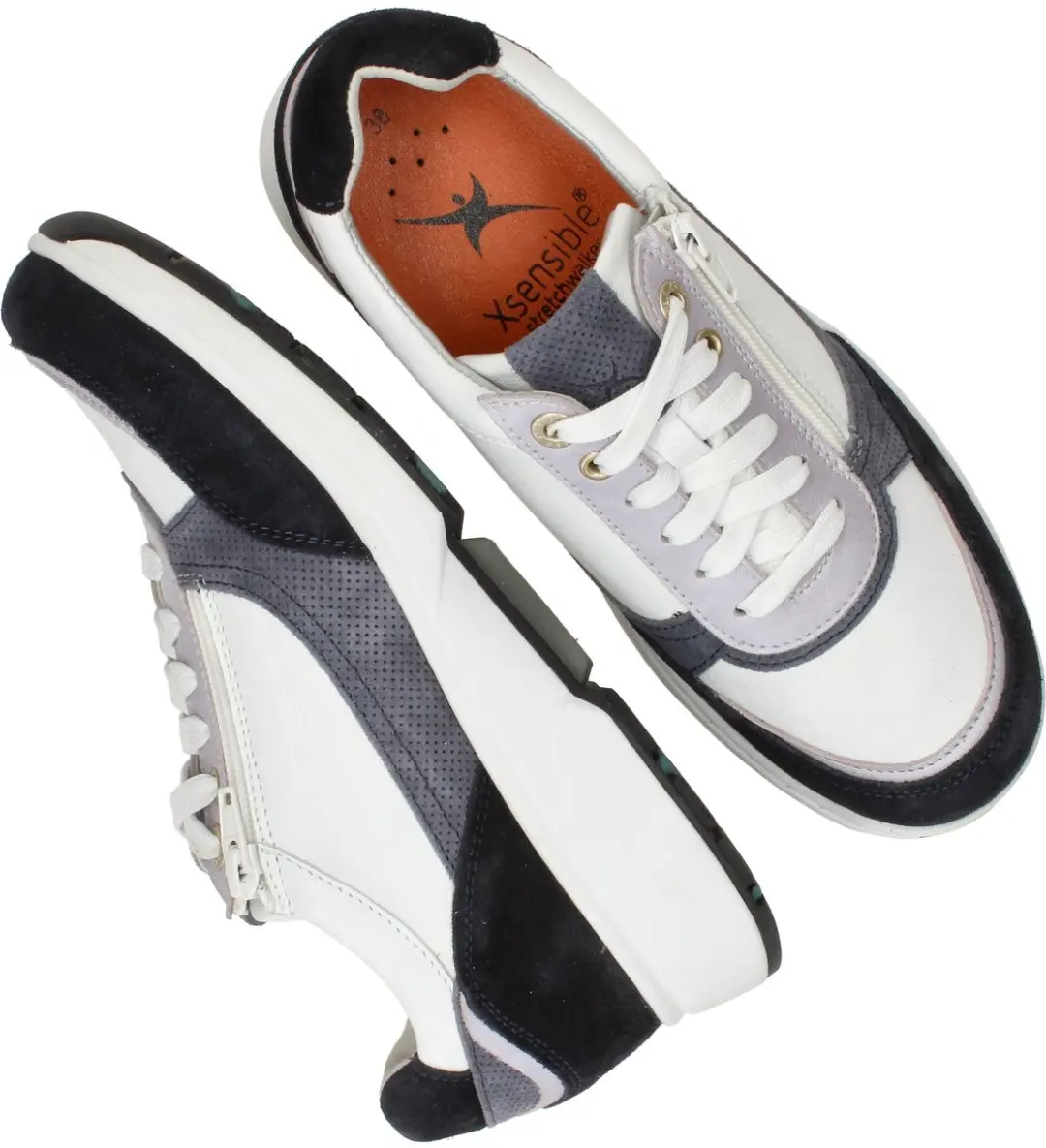 Xsensible Pristina Sneakers - Dames - Zwart - Maat 42 - afbeelding 5 van 6