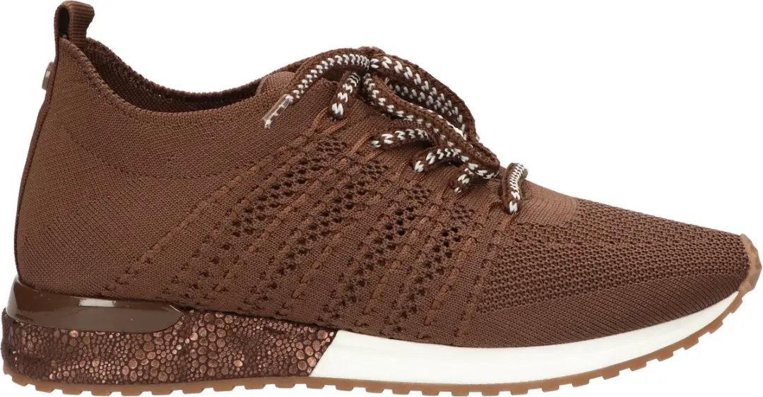 La Strada Sneaker Bruin Knitted