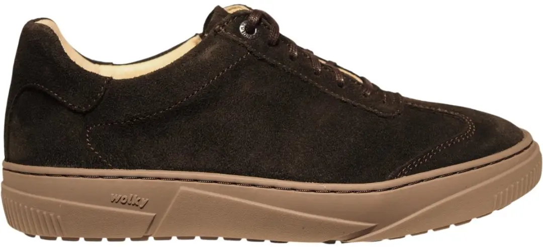 Wolky Foria Brown Suède Dames Sneakers