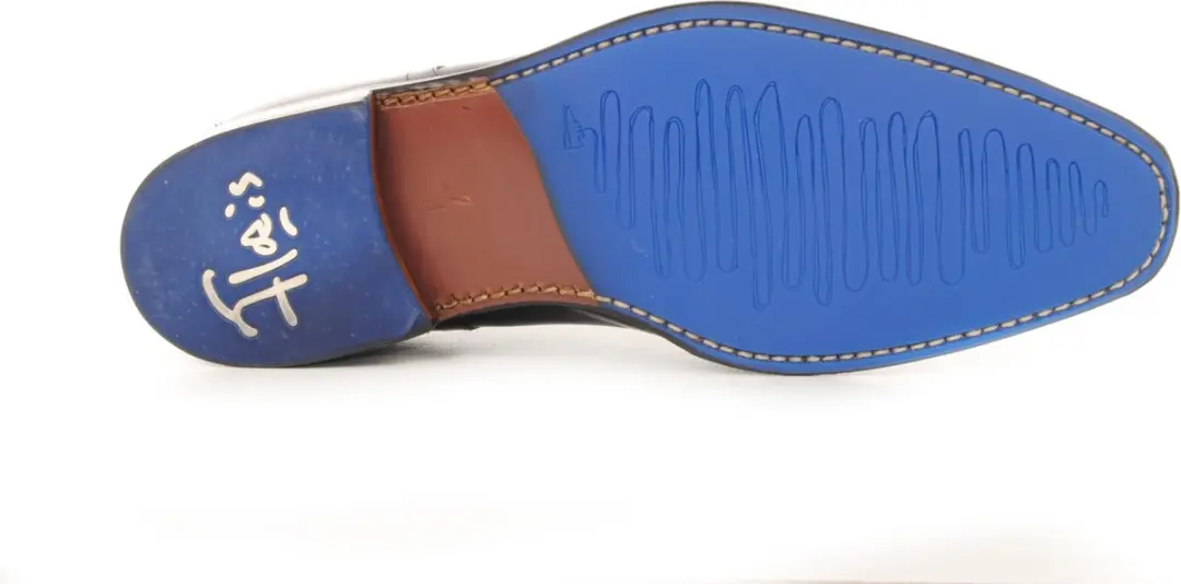 Floris van Bommel De Loper Veterschoenen - Zwart