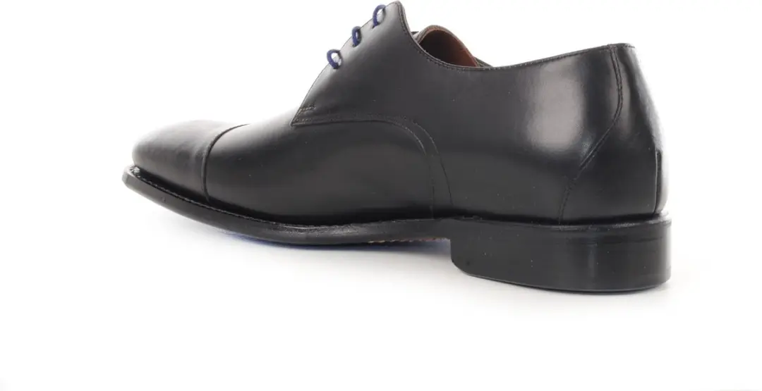 Floris van Bommel De Loper Veterschoenen - Zwart