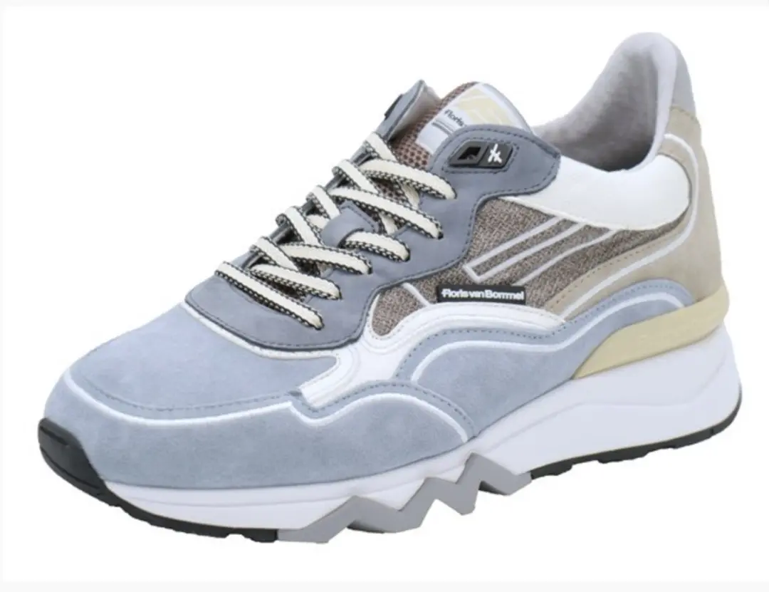 Floris van Bommel DE ZAGER 03.02 Lage Sneakers - Blauw - Maat 42