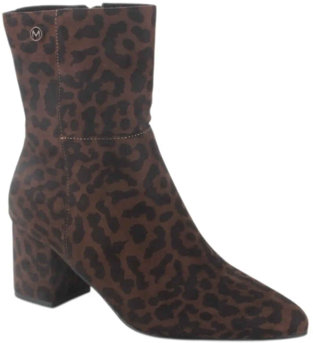 Mexx Pam Mila Heeled Ankle Boot Brown Dames