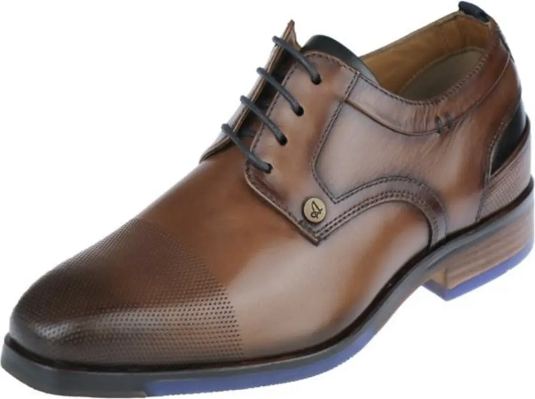 Australian Clayton Schoen 45 - Cognac-Blue
