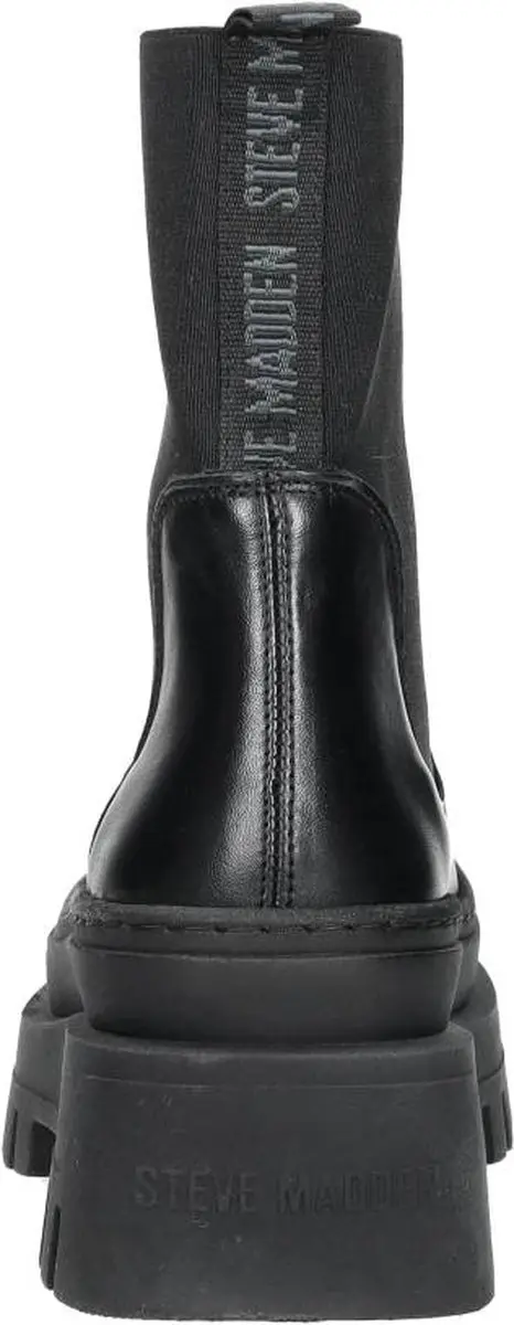 Steve Madden Cassandra Enkellaarsjes - Zwart - Maat 41 - afbeelding 4 van 6