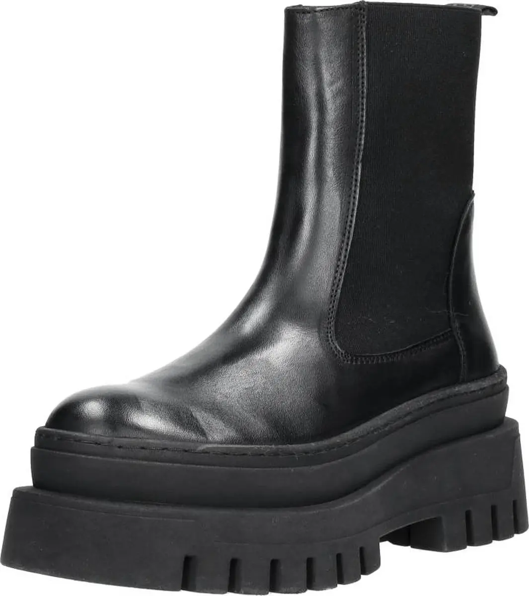 Steve Madden Cassandra Enkellaarsjes - Zwart - Maat 41 - afbeelding 2 van 6