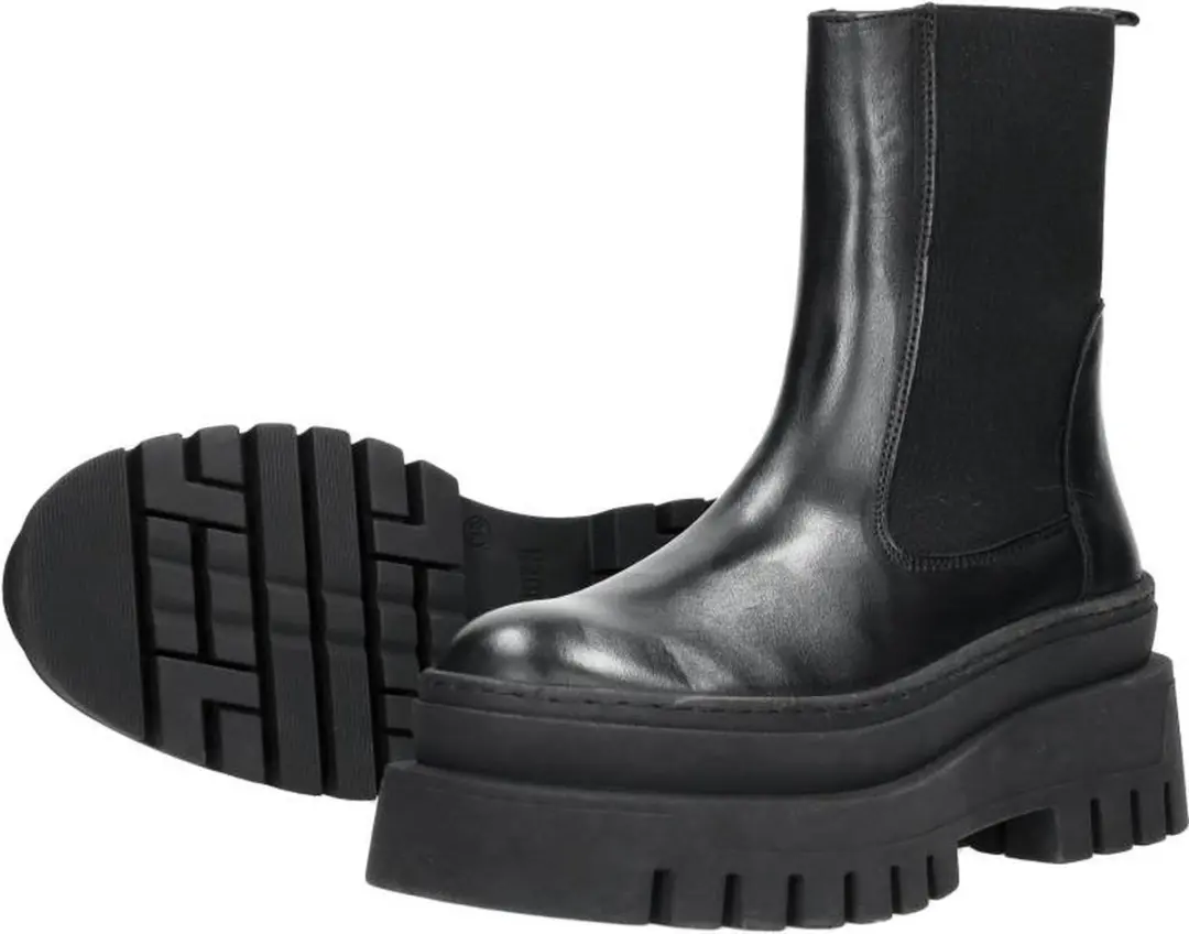 Steve Madden Cassandra Enkellaarsjes - Zwart - Maat 41 - afbeelding 6 van 6