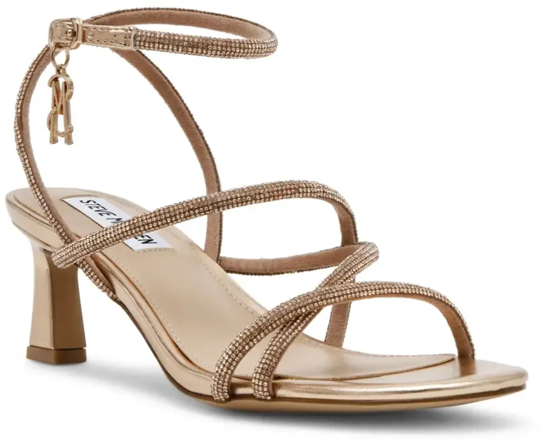 Steve Madden Nerissa Dames Sandalen - 38 - Roze/Goud - afbeelding 2 van 6