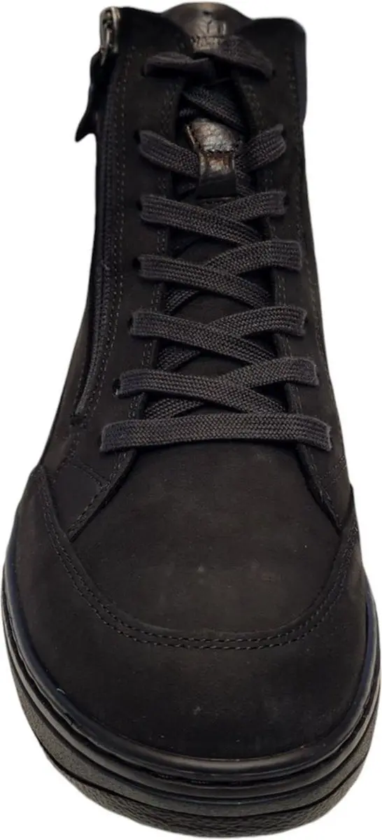 Hartjes 172.1708/21 Hoge Sneakers - Zwart - Maat 39 - afbeelding 2 van 6