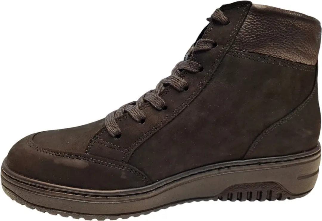 Hartjes 172.1708/21 Hoge Sneakers - Zwart - Maat 39 - afbeelding 4 van 6