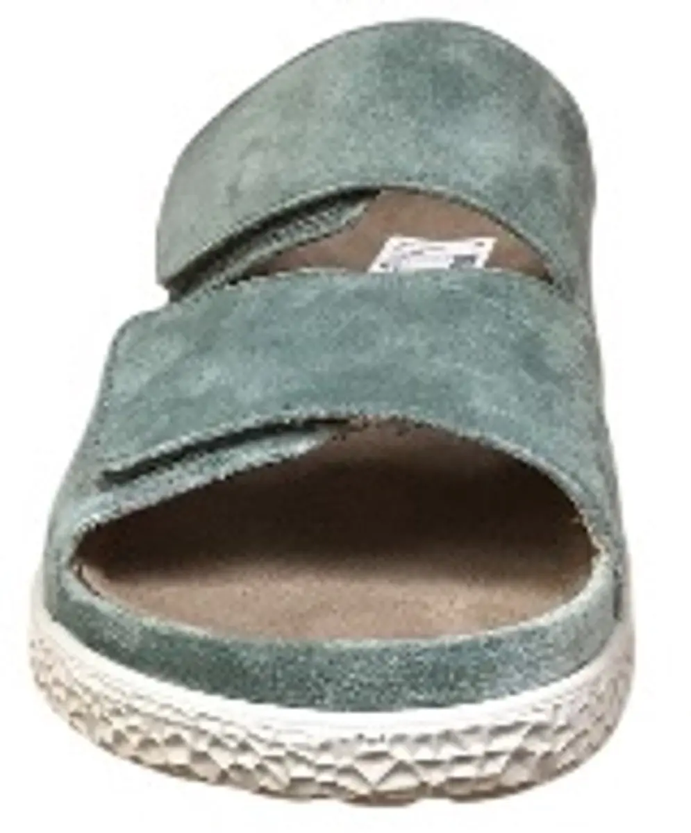 Hartjes Groove Slippers Groen Suede - 42 - afbeelding 6 van 6