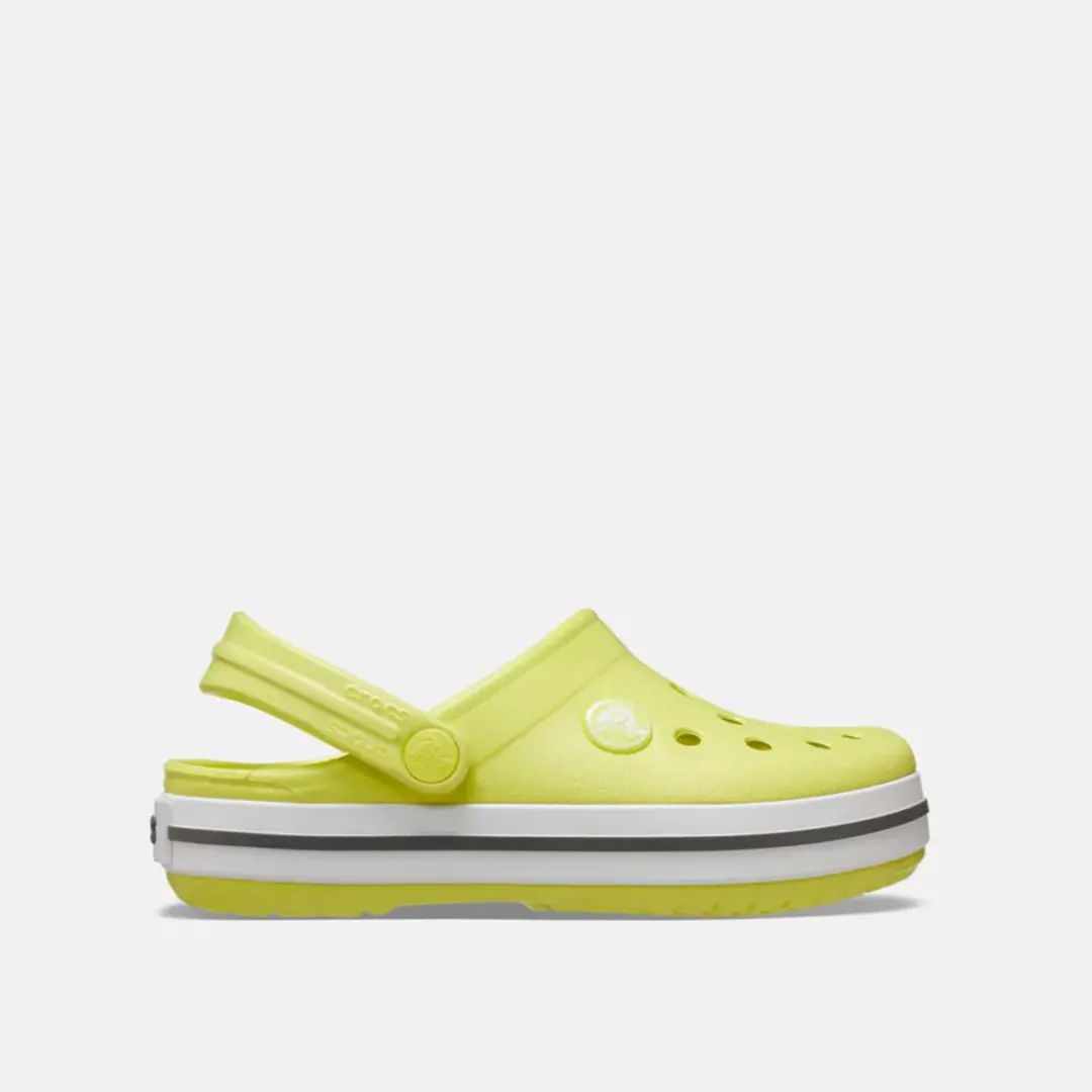 Crocs Crocband Clog Citrus Grijs Kinderen Maat 38-39 J6
