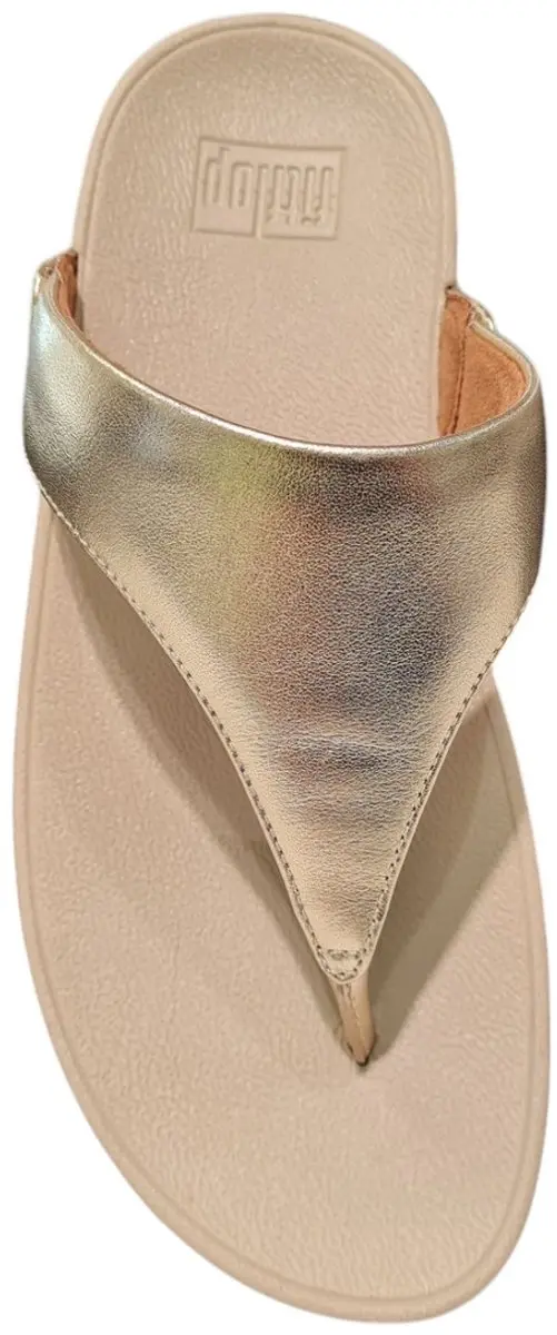 FitFlop Lulu Leather Toe post Teenslippers Dames - afbeelding 3 van 6