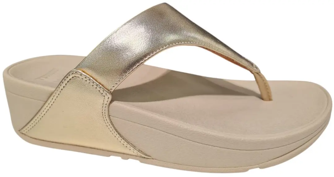 FitFlop Lulu Leather Toe post Teenslippers Dames - afbeelding 2 van 6