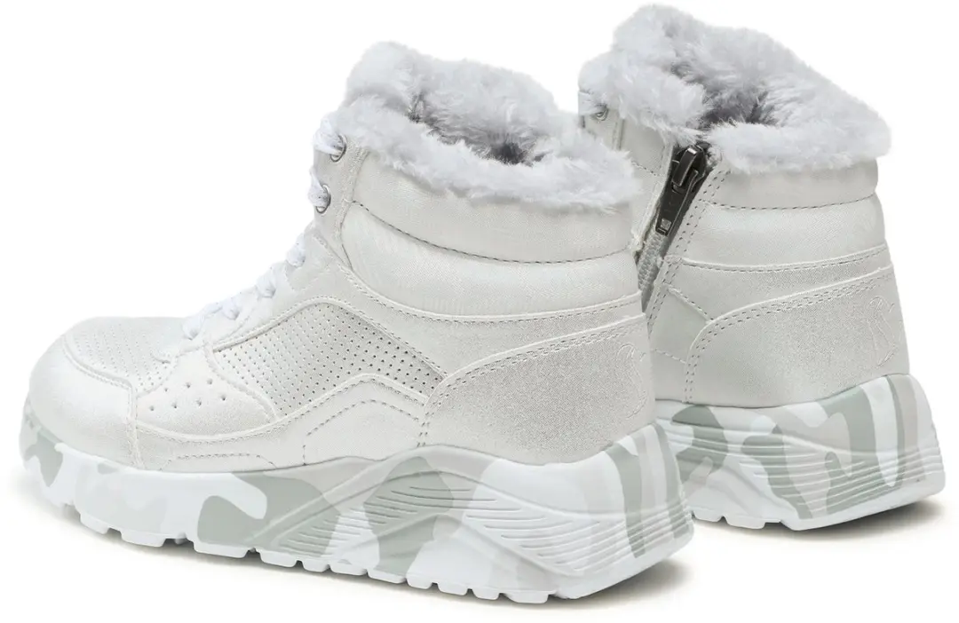 Skechers Uno Lite 310485L-SLGY Sneakers - Zilver - afbeelding 3 van 6