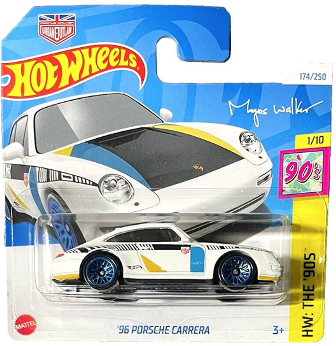 Hot Wheels Porsche Carrera Magnus Walker Design 1:64