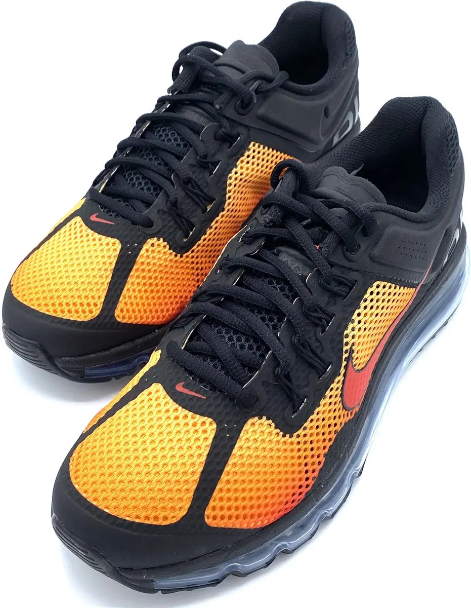 Nike Air Max 2013 Sneakers - Heren 44 - Oranje/Zwart - afbeelding 4 van 6