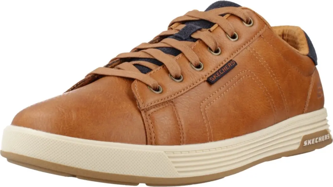 Skechers Cavell Hensley Heren Sneakers - Bruin 46 - afbeelding 6 van 6