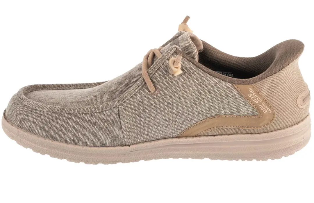 Skechers Melson Slip-Ins Sneakers 41.5 - Beige - afbeelding 2 van 5