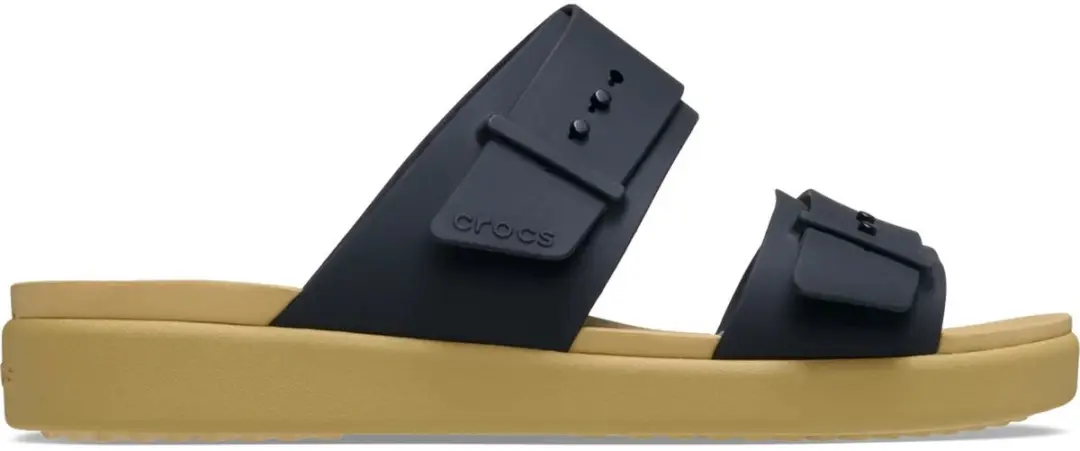 Crocs Brooklyn Buckle Low Sandalen Zwart EU 37-38 Vrouw