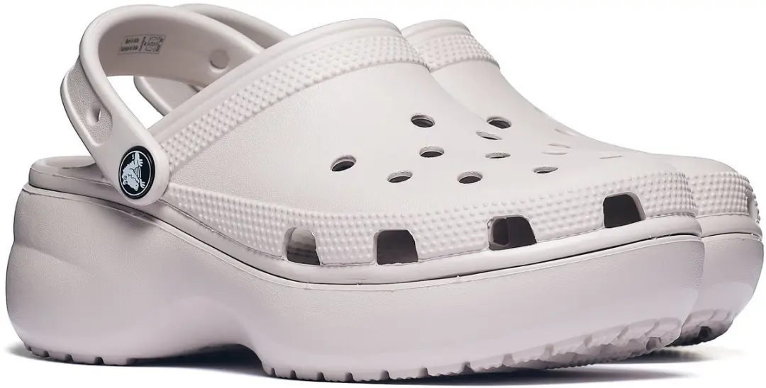 Crocs Classic Platform Klompen Wit EU 37-38 Vrouw
