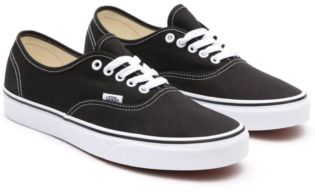 Vans Authentic Sneaker - 35 - Zwart/Wit