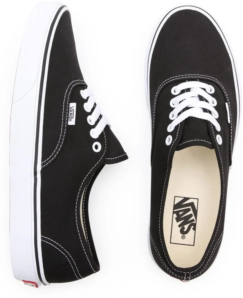 Vans Authentic Sneaker - 35 - Zwart/Wit