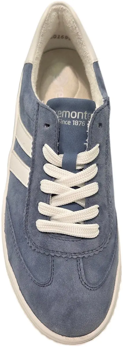 Remonte D3E00-14 Sneakers Dames - Blauw Suede - 42