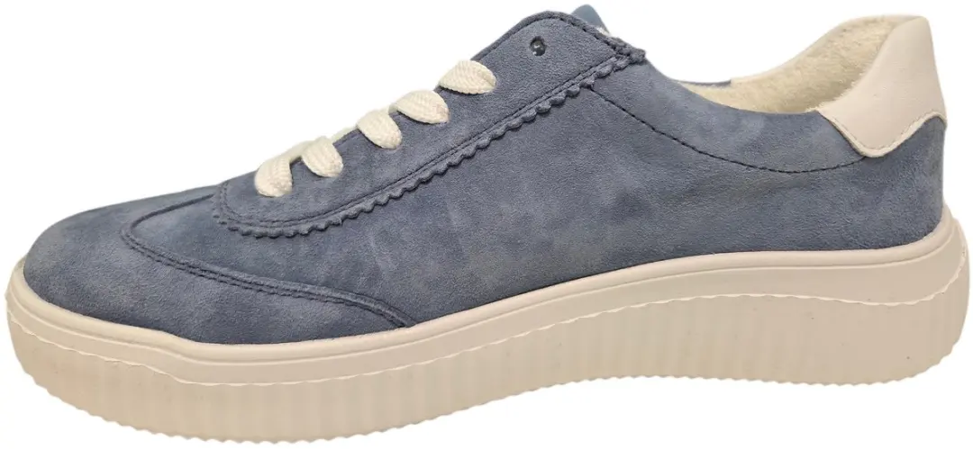 Remonte D3E00-14 Sneakers Dames - Blauw Suede - 42